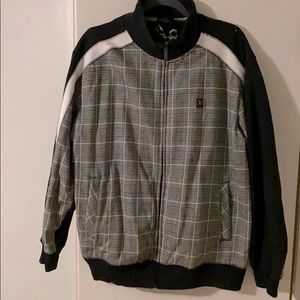 Marc Ecko Plaid Full Zip. Size XL